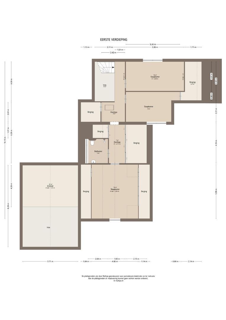 Leerdamseweg 52, Asperen plattegrond-1