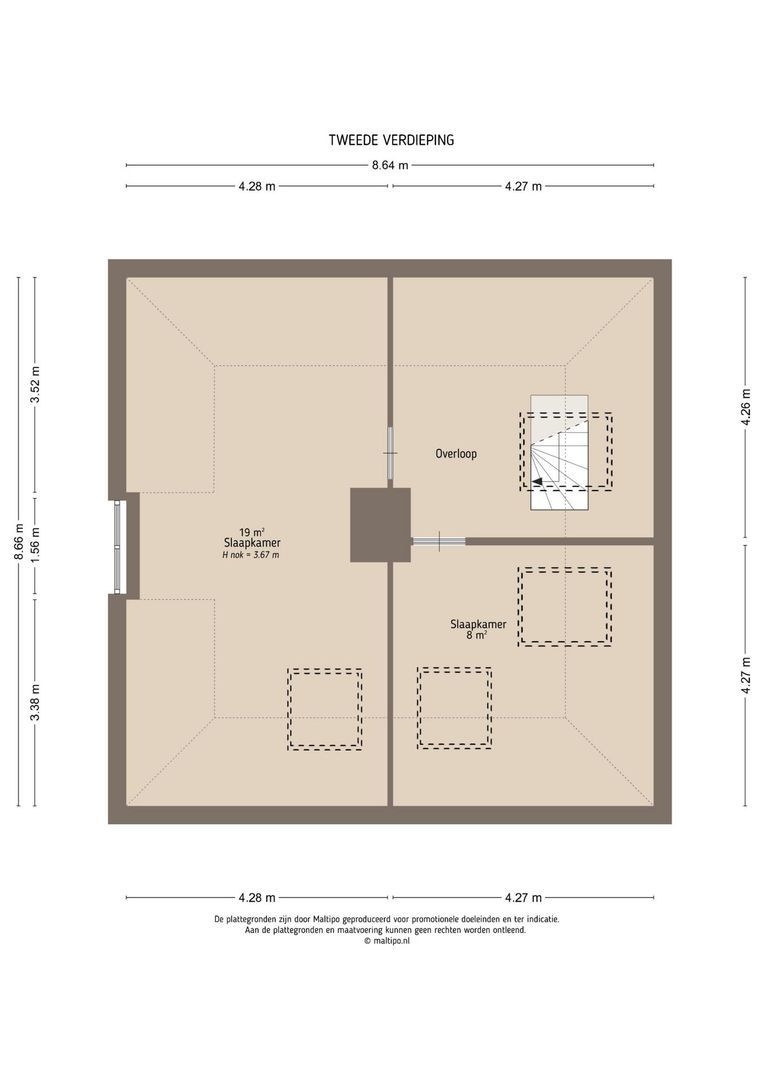 Cornelis Verheuvelstraat 4, Kedichem plattegrond-2