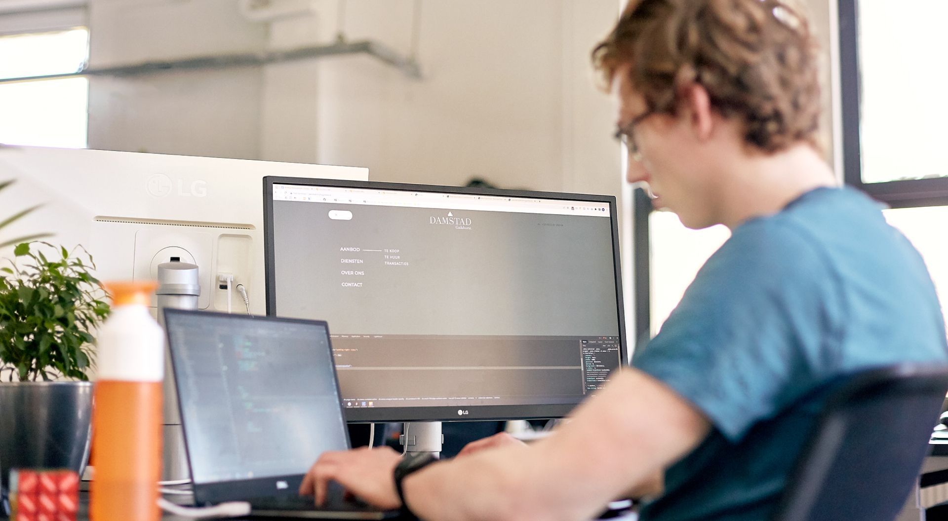 Webdesign & Development - vastgoed website.